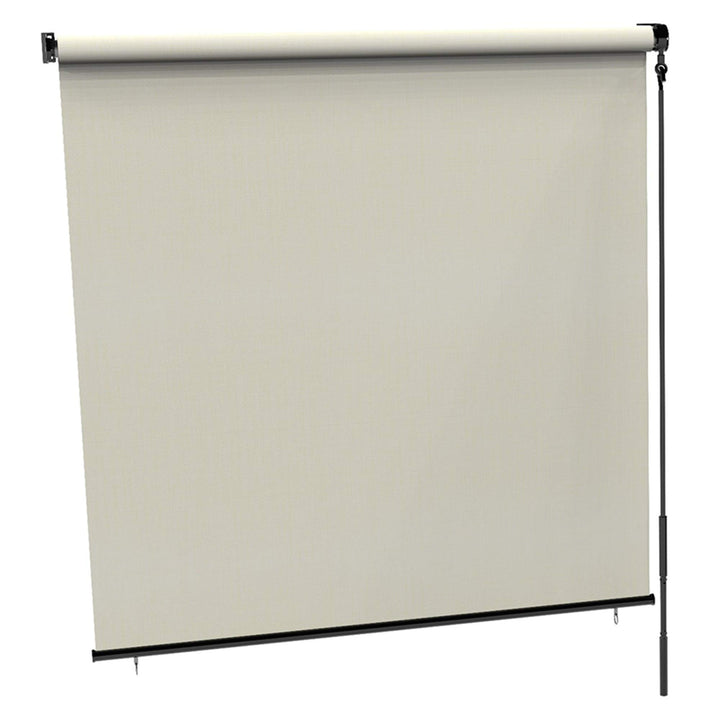 Radiance 0371572 Cordless Exterior Solar Shade Sand Dollar 72x72 - Diamond Home USA