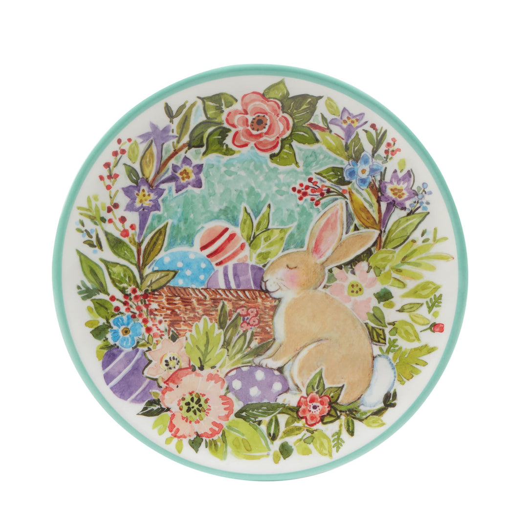 Certified International Joy Of Easter 12 Piece Melamine Dinnerware Set Service - Diamond Home USA