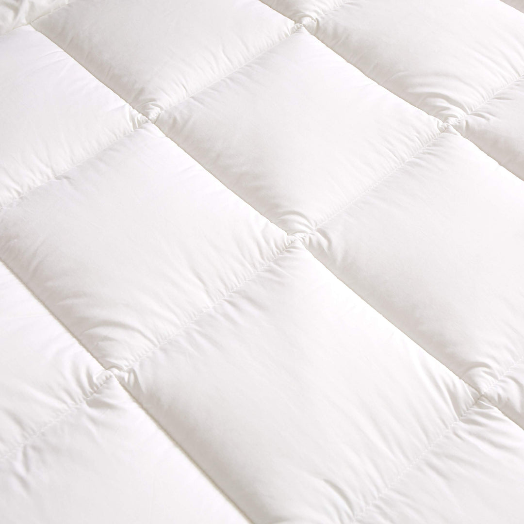 Grandeur Collection Powernap Cotton Top Celliant Fiber Blend Mattress Pad - queen - Diamond Home USA