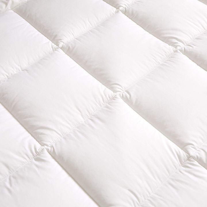 Grandeur Collection Powernap Cotton Top Celliant Fiber Blend Mattress Pad - queen - Diamond Home USA
