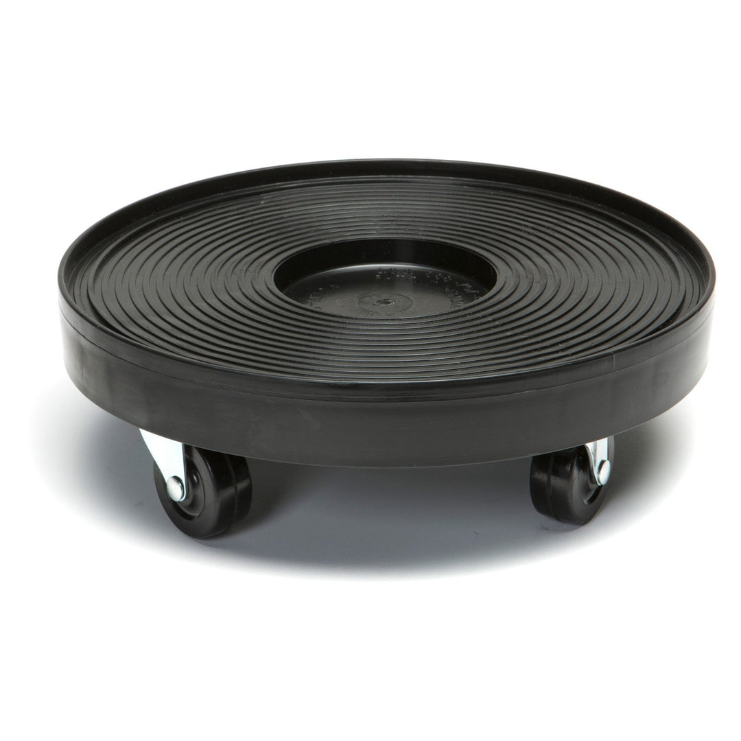 DeVault Enterprises DEV3015E 12 Inch Plant Dolly with Hole Espresso - Diamond Home USA