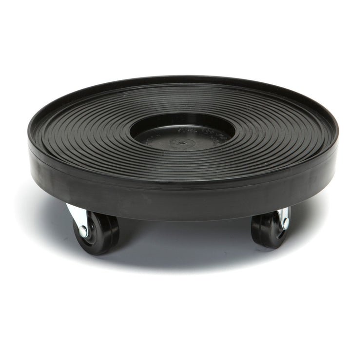 DeVault Enterprises DEV3015E 12 Inch Plant Dolly with Hole Espresso - Diamond Home USA