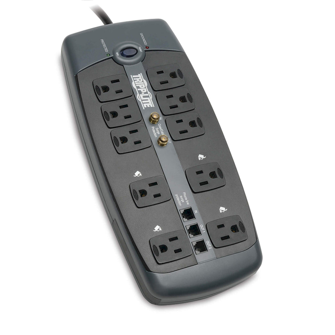 Tripp Lite Protect It! 10-Outlet Surge Protector 8 Ft. (2.43 M) Cord 3345 Joules