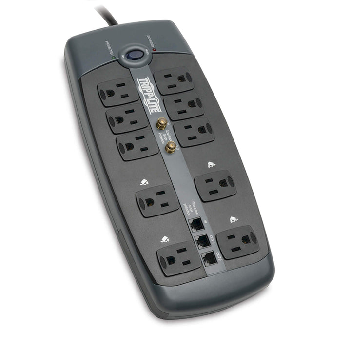 Tripp Lite Protect It! 10-Outlet Surge Protector 8 Ft. (2.43 M) Cord 3345 Joules