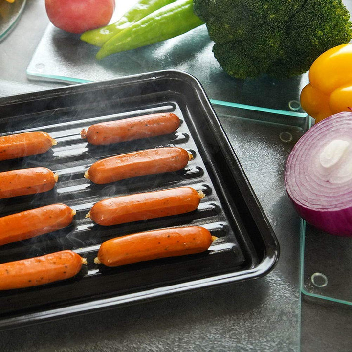 Chop-Chop Glass Cutting Board / Counter Saver 12"x15" - Diamond Home USA