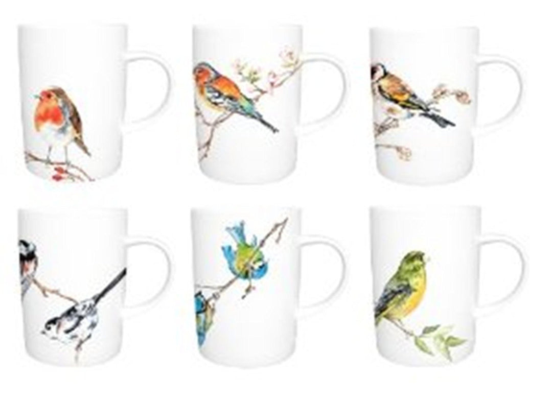 Roy Kirkham Lyric Mug Birds Set of 6