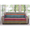 NM 1 Piece Orange Red Southwest Sofa Protector Blue Grey Geometric Stripe Siesta