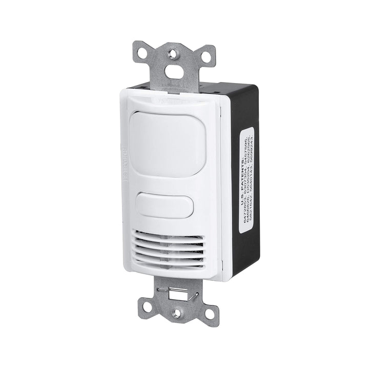 Hubbell Lighting LHMTS1-G-WH LightHAWK Wall Switch Sensor White - Diamond Home USA