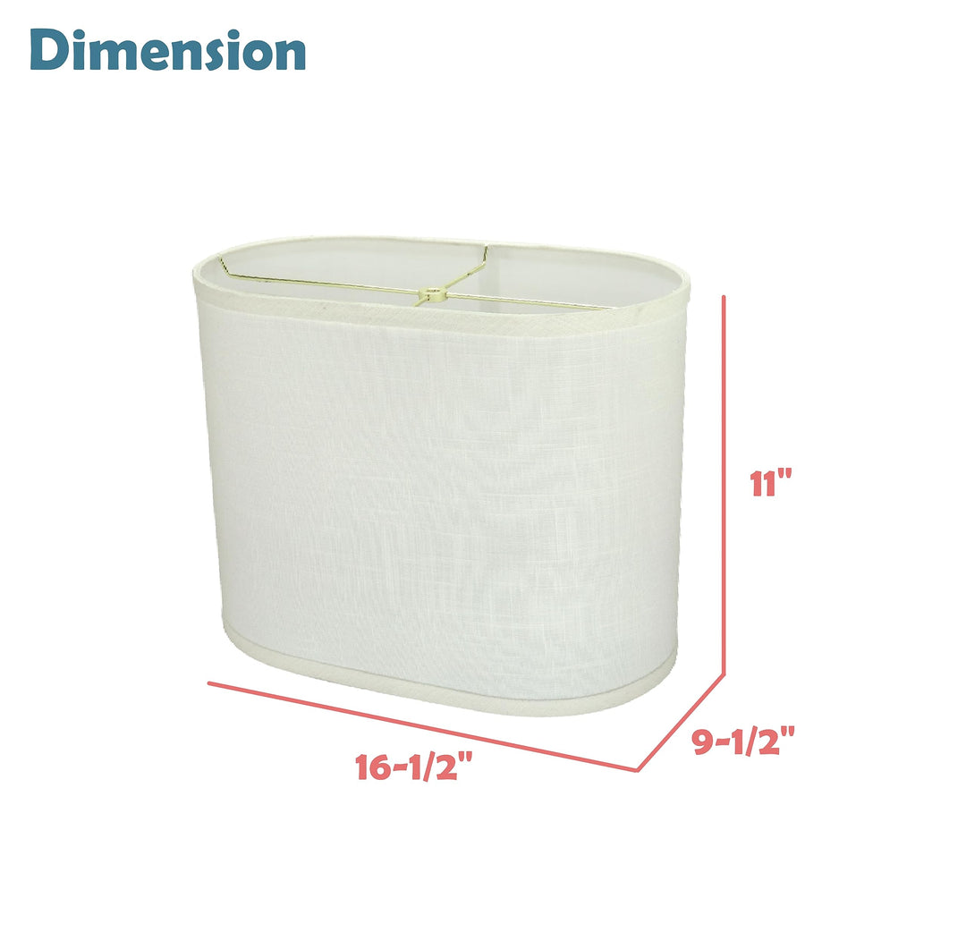 Aspen Creative 37051 Transitional Oval Hardback Shaped Spider Construction - Diamond Home USA