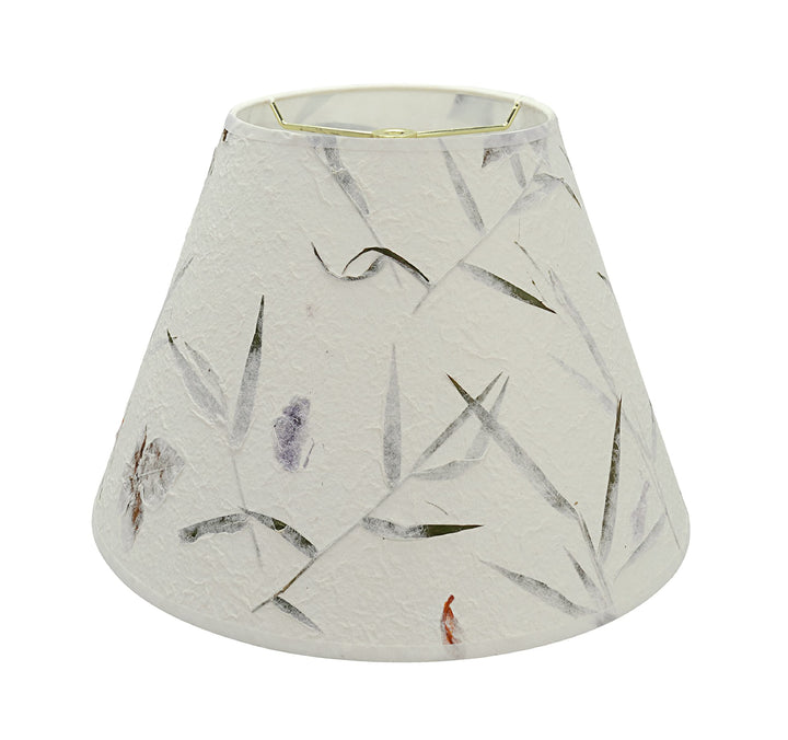 Aspen Creative 32631 Transitional Empire Shape Spider Construction Lamp Shade
