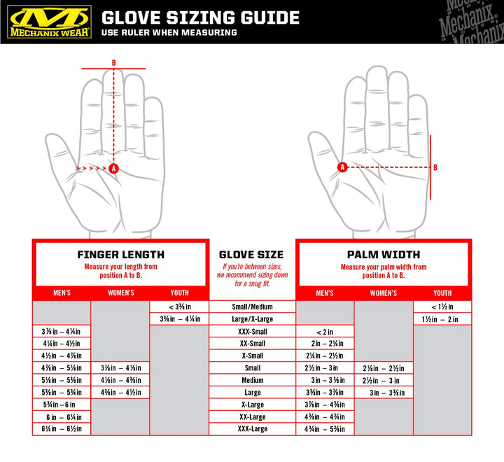 Mechanix Wear: Material4X M-Pact Synthetic Leather Work Gloves Safety Gloves - Diamond Home USA