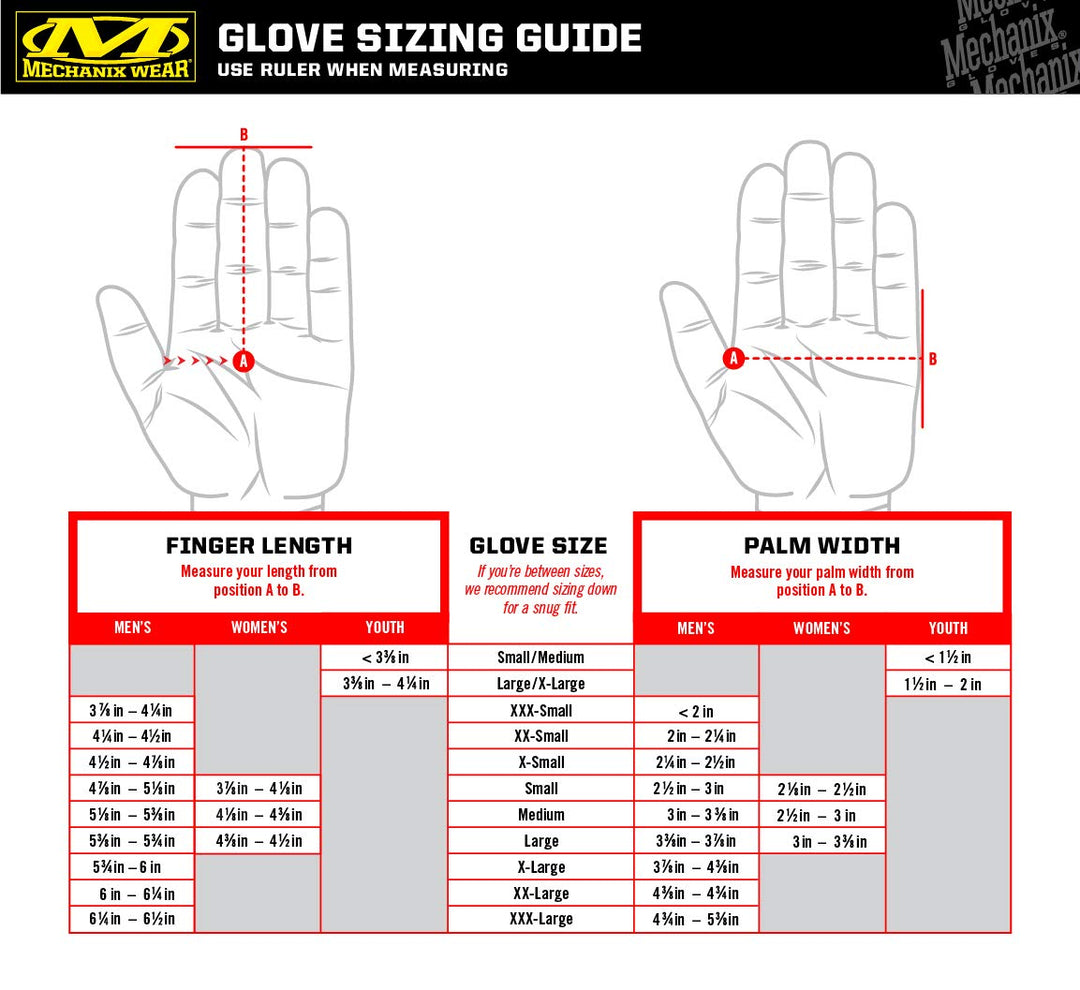 Mechanix Wear: The Original Work Glove with Secure Fit Synthetic Leather - Diamond Home USA