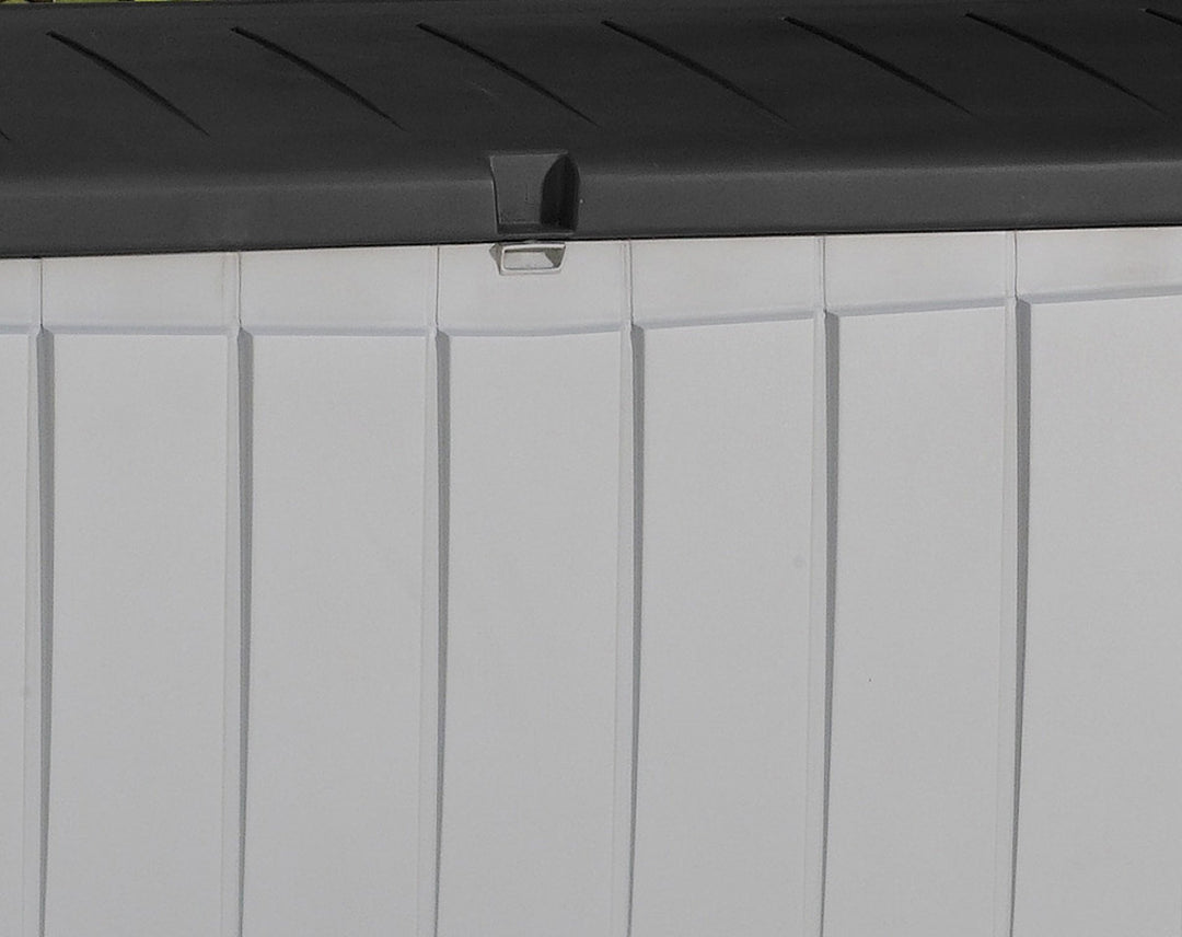 Keter Novel Plastic Deck Storage Container Box Outdoor Patio Garden Furniture 90 - Diamond Home USA