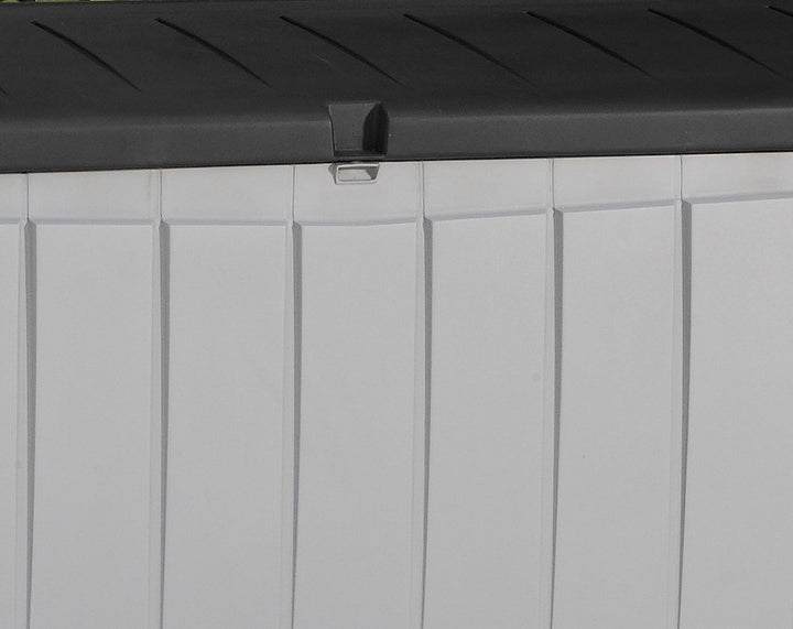 Keter Novel Plastic Deck Storage Container Box Outdoor Patio Garden Furniture 90 - Diamond Home USA
