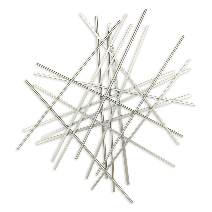 Cheungs Avalon Large Abstract Wall Decor - Silver 5369SV - Diamond Home USA