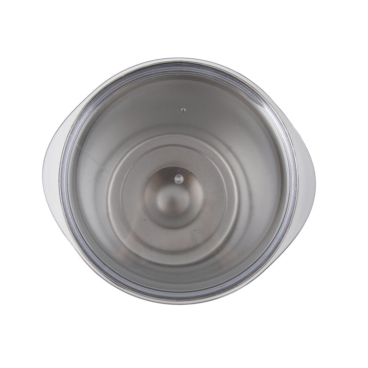 Cambridge 3-Quart Insulated Stainless Steel Ice Bucket 0 BLACK - Diamond Home USA