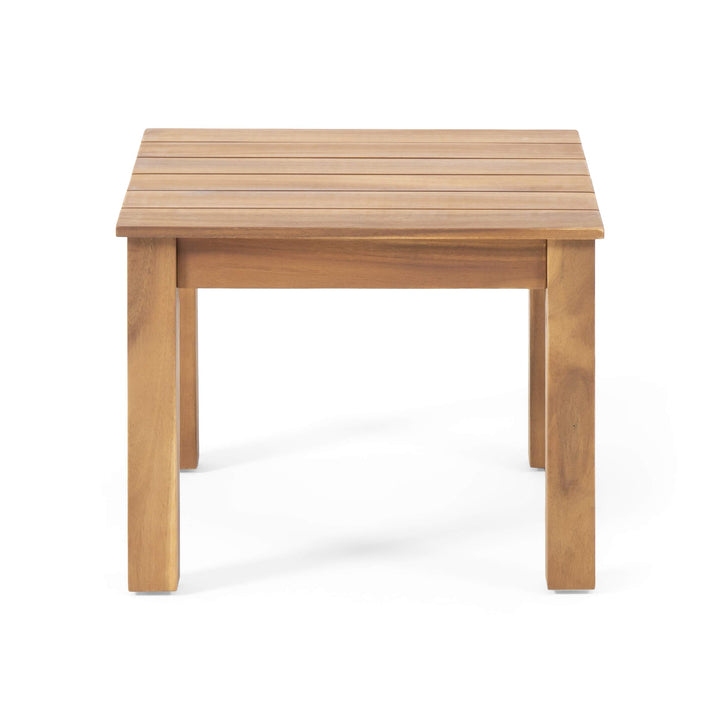 Christopher Knight Home Obreanna Outdoor End Table Brown Patina Finish