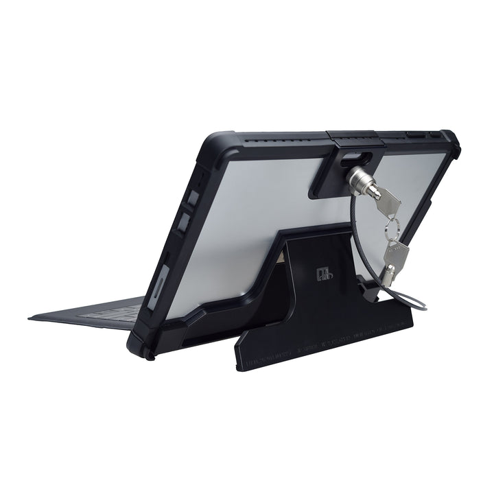 Portable Kickstand Case - CTA Security Case with Kickstand Anti-Theft Cable Nano