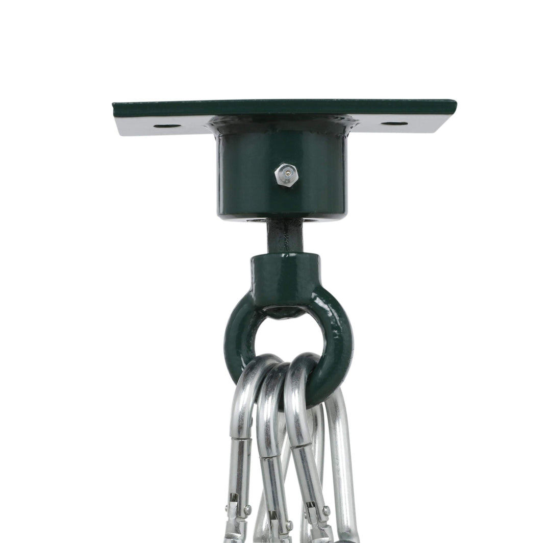 Gorilla Playsets 04-0015-B/B 360° Turbo Tire Swing with Plastic Coated Chains Blue - Diamond Home USA