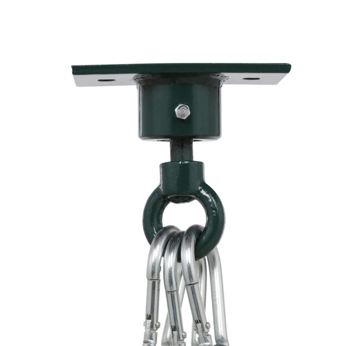 Gorilla Playsets 04-0015-B/B 360° Turbo Tire Swing with Plastic Coated Chains Blue - Diamond Home USA