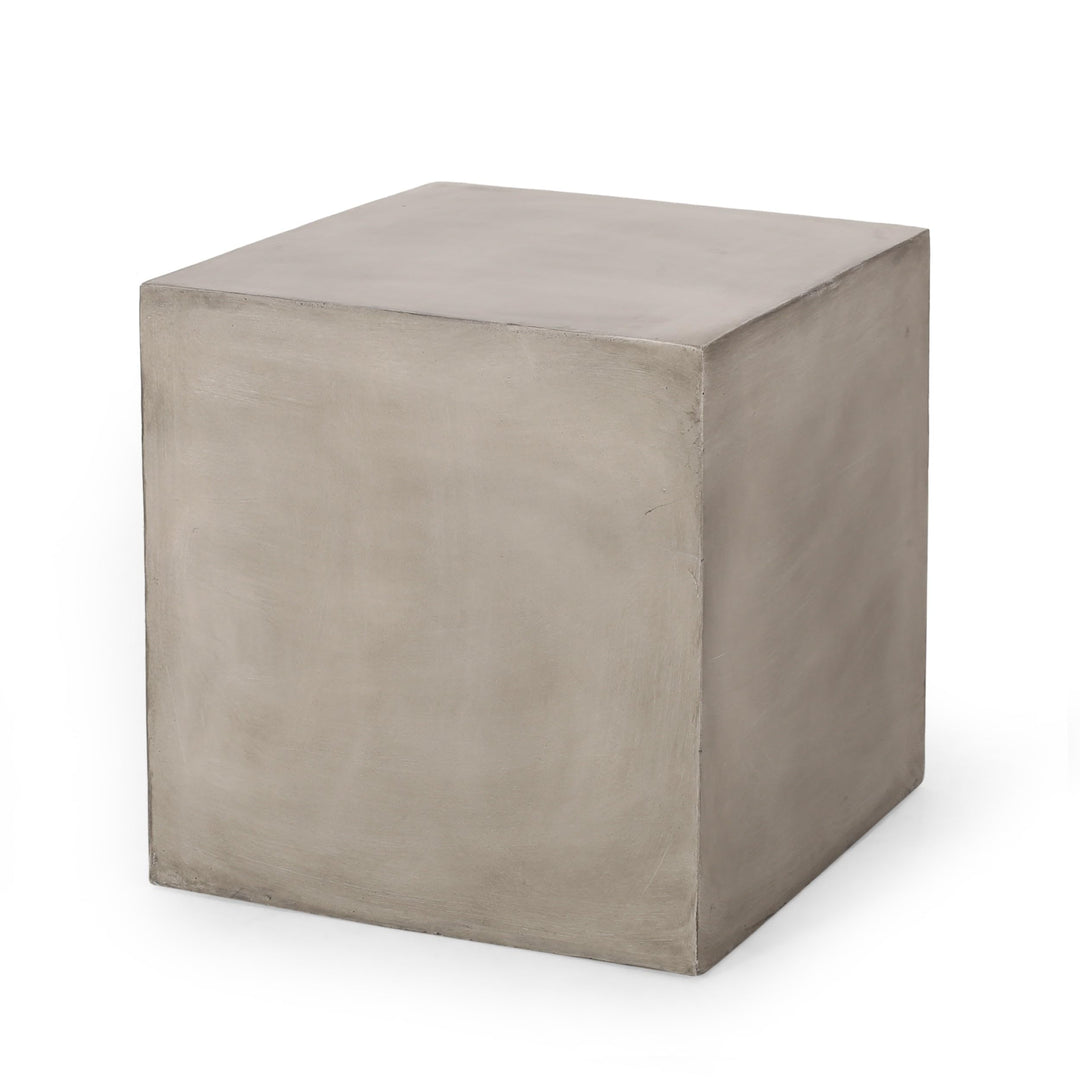 Christopher Knight Home 313407 Side Table Roge Light Gray