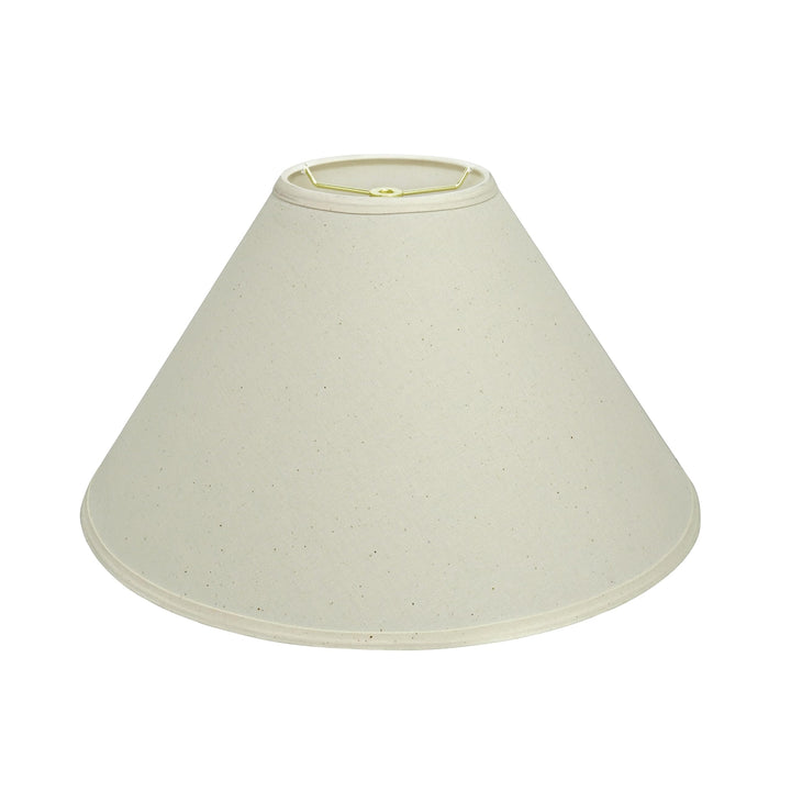 Aspen Creative 32204 Empire Spider Lamp Shade Off White 6" Top x 19" Bottom x
