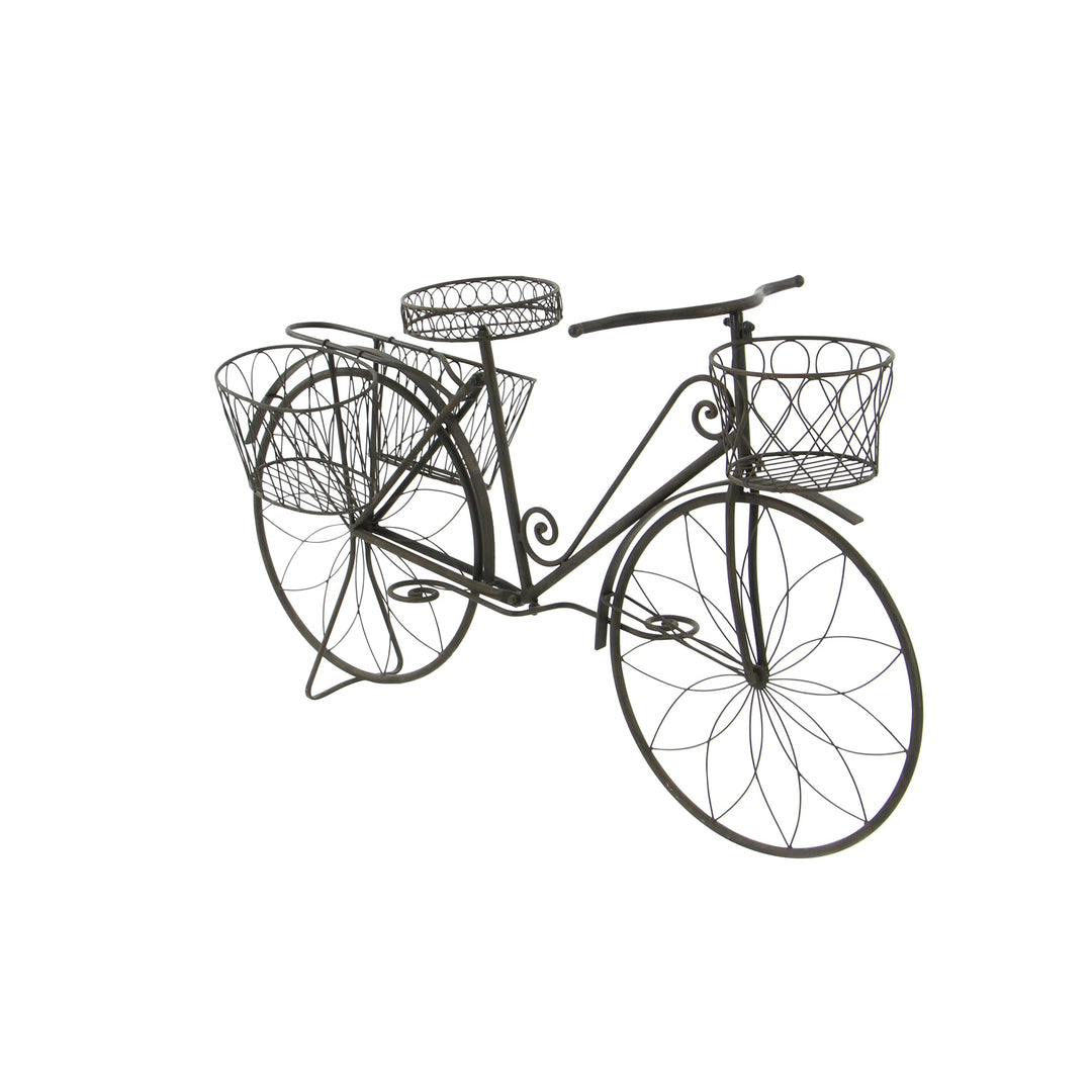 Studio 350 31-inch Metal Bicycle Planter - Diamond Home USA