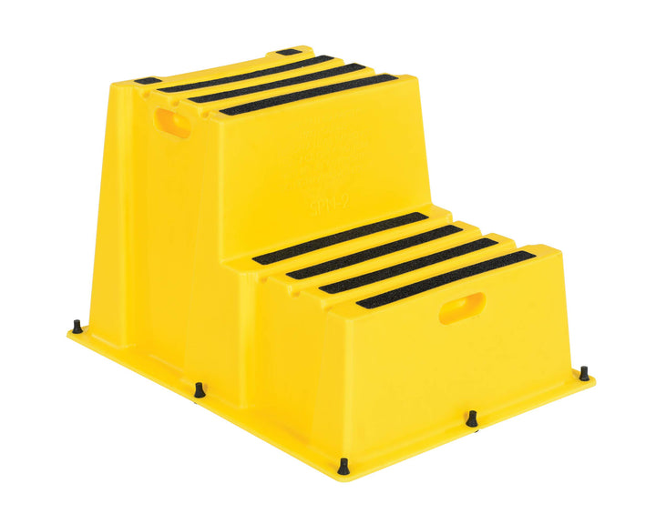 Vestil SPN-2-YL Polyethylene Nestable 2 Step 500 Lb. Capacity Yellow
