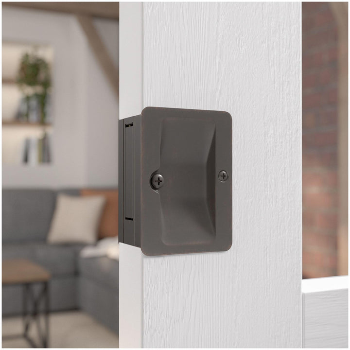 Richelieu Hardware 1700NBPSBC Onward Pocket Door Pull Passage Lock 3 1/4 in - Diamond Home USA