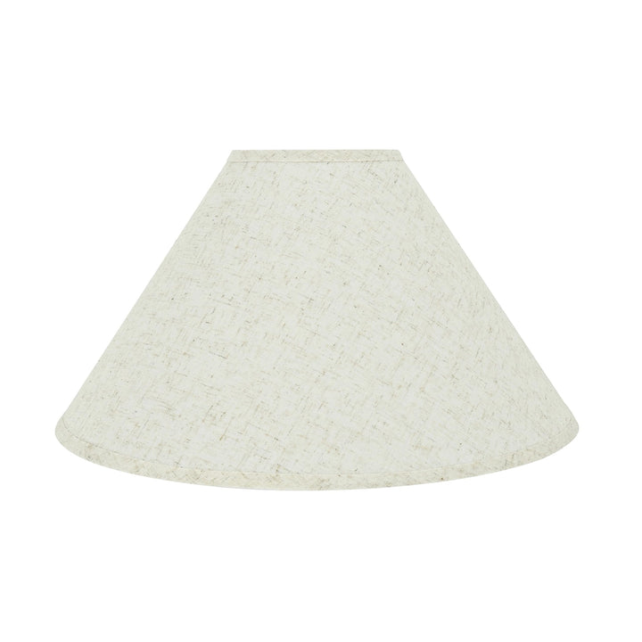 Aspen Creative 32202A Empire Spider Lamp Shade Flaxen 6" Top x 19" Bottom x - Diamond Home USA