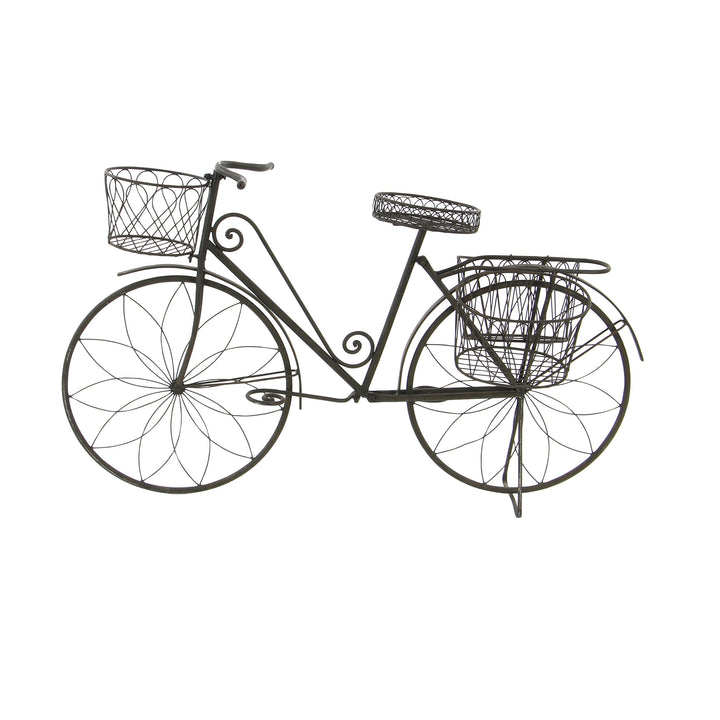 Studio 350 31-inch Metal Bicycle Planter - Diamond Home USA