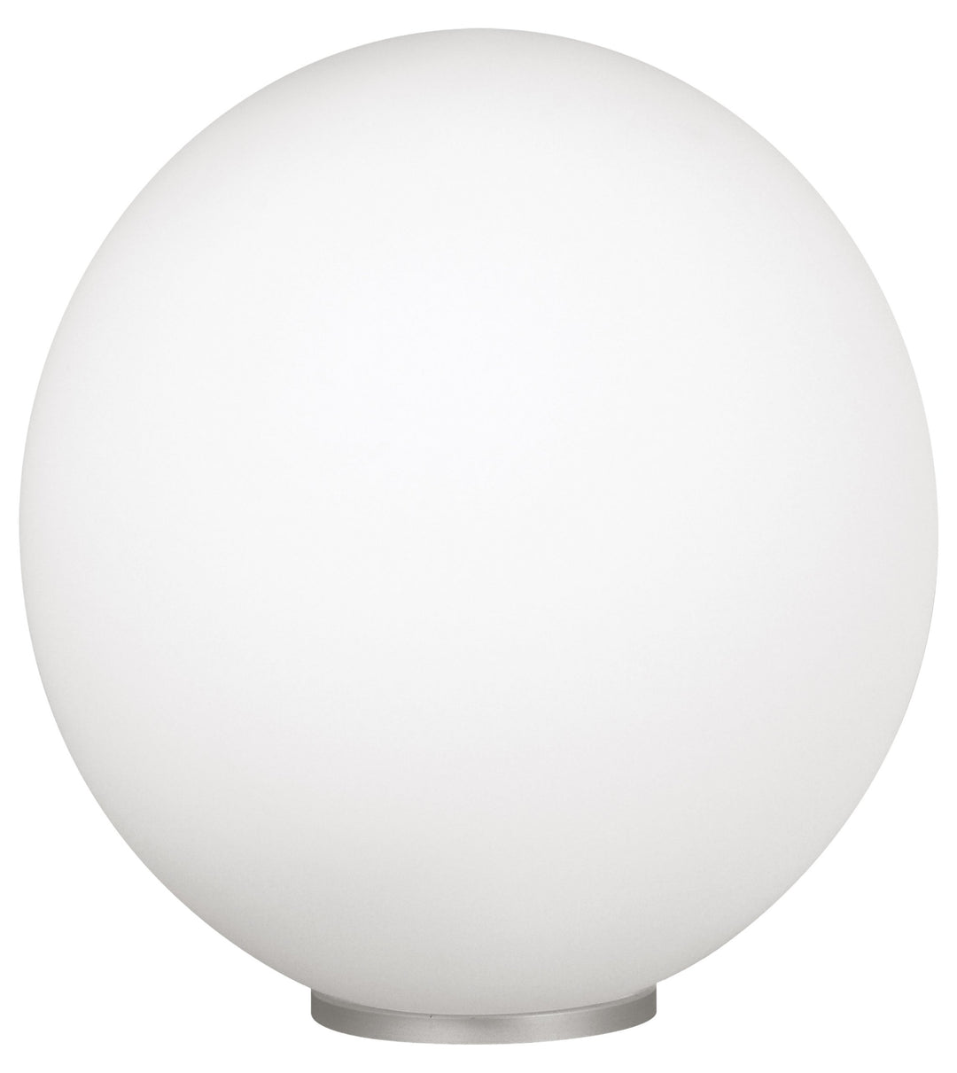 EGLO 85266A Collection Table Lamp 12-Inch Silver/Frosted Opal