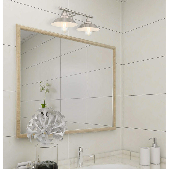 Westinghouse 6110300 Iron Hill Vintage Two-Light Indoor Wall Light Sconce - Diamond Home USA