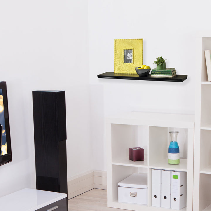 InPlace Shelving 0191409 Warwick Floating Wall Mountable Shelf with Invisible - Diamond Home USA