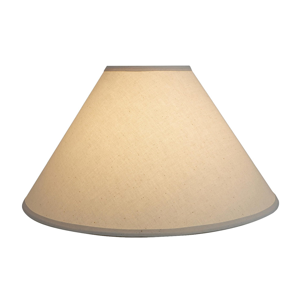 Aspen Creative 32204 Empire Spider Lamp Shade Off White 6" Top x 19" Bottom x - Diamond Home USA