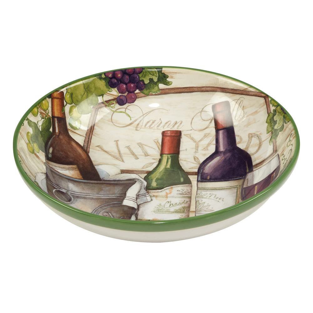 Certified International Meadow Brook 128 oz. Serving/Pasta Bowl 13" x 3" - Diamond Home USA