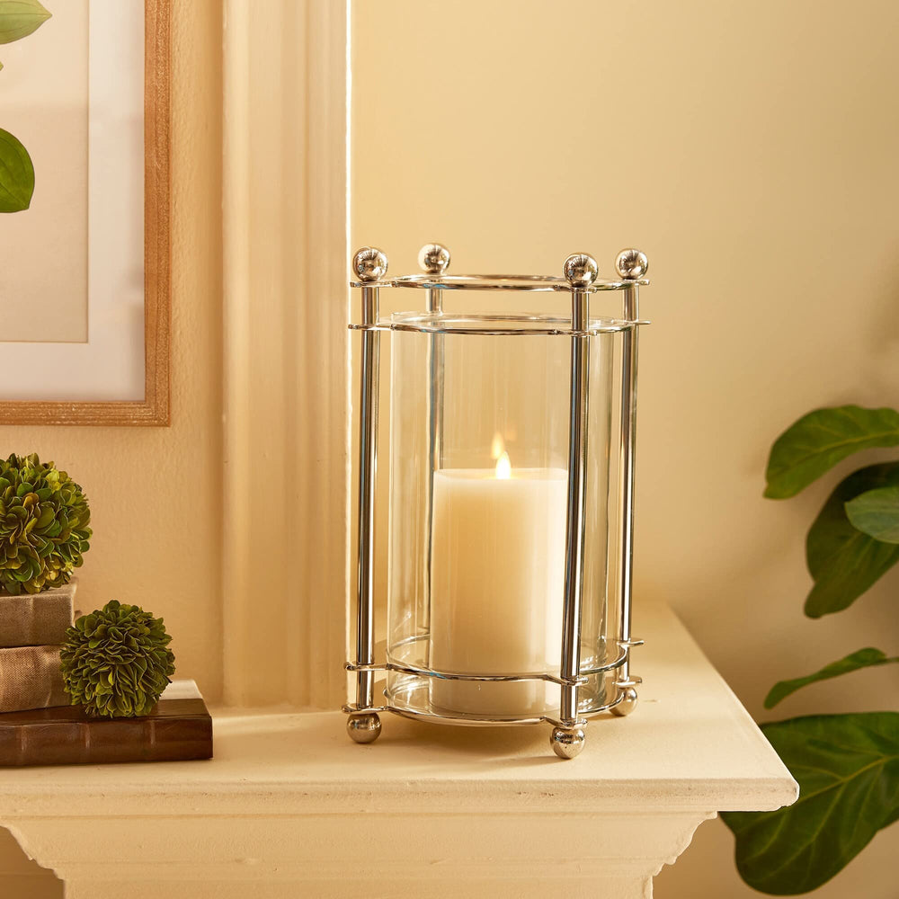 Hurricane Small Silver Traditional Finish - Diamond Home USA
