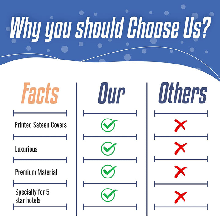 Continental Bedding Goose er & Down Pillows Thick Comfort Hotel Goose Queen - Diamond Home USA