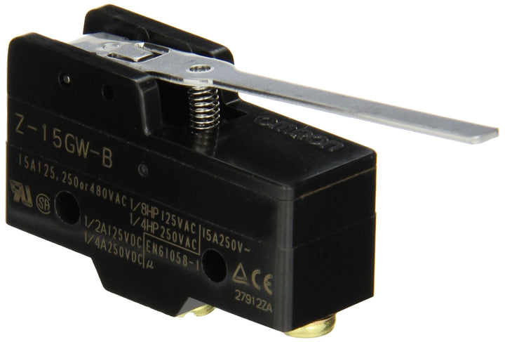 Omron Z-15GW-B General Purpose Basic Switch Hinge Lever Low OF Screw Terminal .