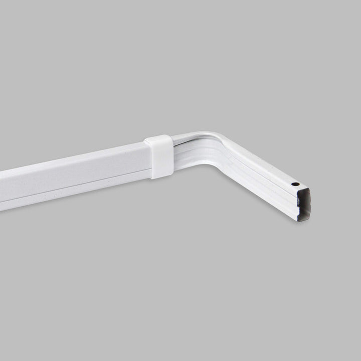 InStyleDesign Adjustable Lockseam Curtain Rod with 3-inch 28-48 Inch - Diamond Home USA