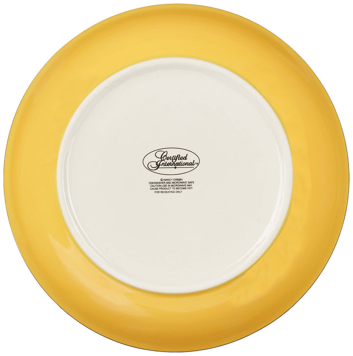 Certified International Sierra 9" Soup/Pasta Bowl Set of 4 Assorted Designs - Diamond Home USA