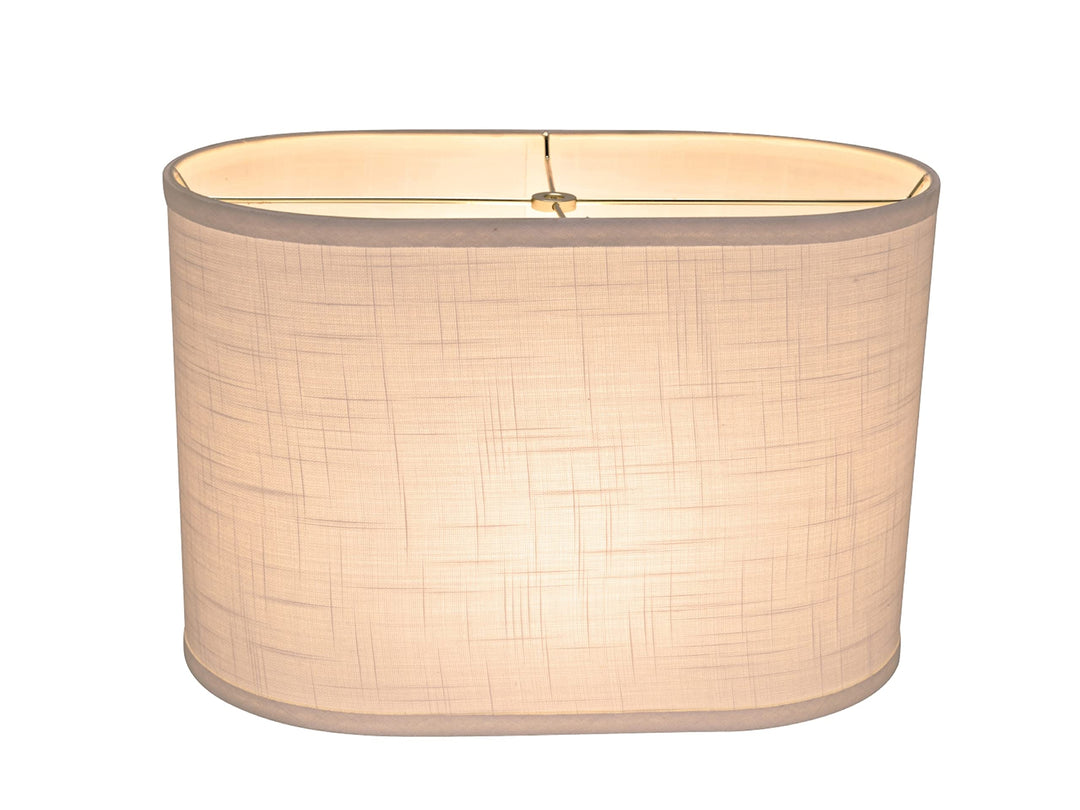 Aspen Creative 37051 Transitional Oval Hardback Shaped Spider Construction - Diamond Home USA