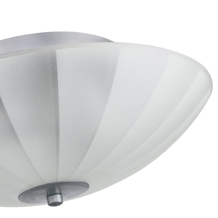 2-Light Ceiling Light 13.78"x5.31" Modern Contemporary Metal - Diamond Home USA