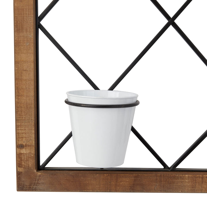 Brown Metal Traditional Arched Wall Iron - Diamond Home USA