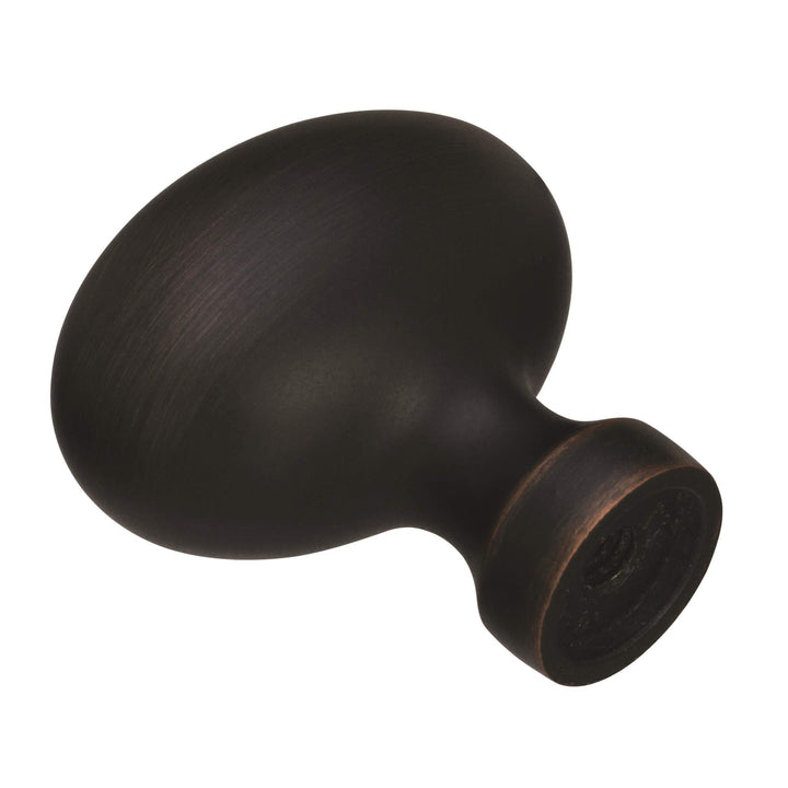 1-3/8 in (35 Mm) Length Oil-Rubbed Bronze Cabinet Knob 10 Pack Brown Modern - Diamond Home USA