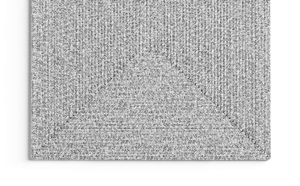 Rowan Handmade Braided Area Rug Hand-Woven Mid-Century Modern Casual Style