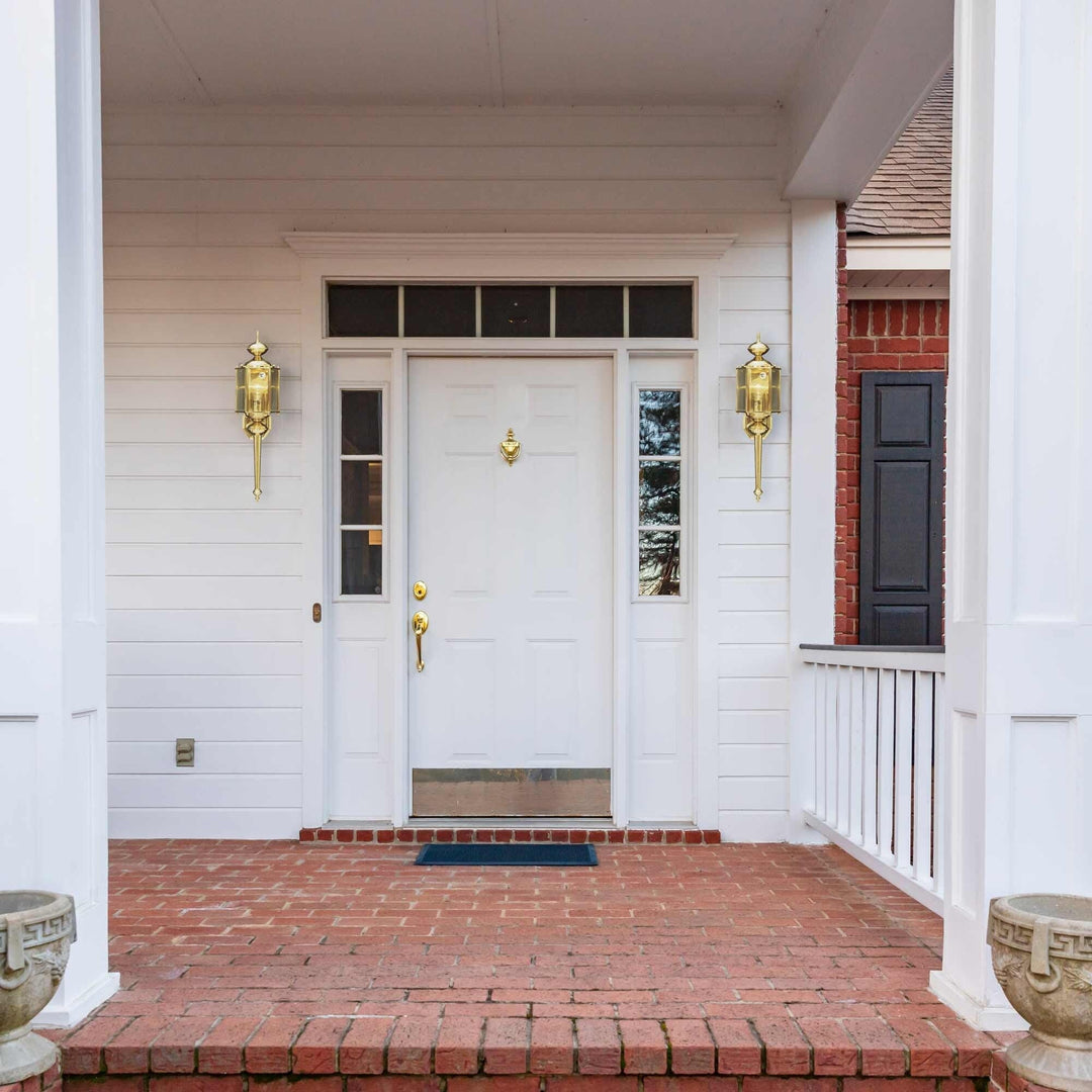 Volume Lighting V9110-2 Volume Lighting V9110 Single Light 27" Tall Outdoor Wall - Diamond Home USA