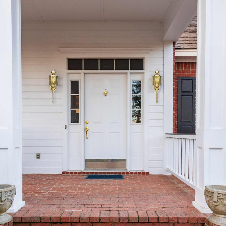 Volume Lighting V9110-2 Volume Lighting V9110 Single Light 27" Tall Outdoor Wall - Diamond Home USA