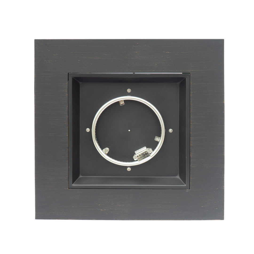 Christopher Knight Home Solomon Outdoor 33-Inch Square Fire Pit Brushed Brown - Diamond Home USA