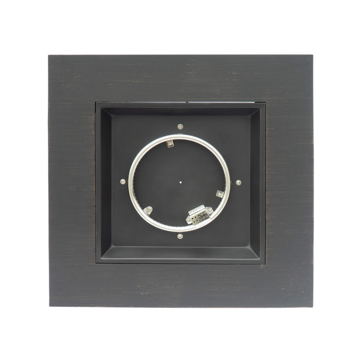 Christopher Knight Home Solomon Outdoor 33-Inch Square Fire Pit Brushed Brown - Diamond Home USA